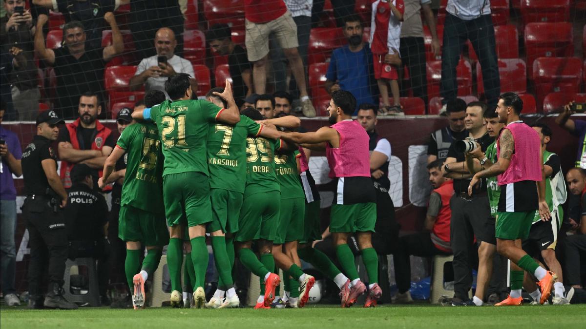 Amedspor, Süper Lig’de siftah yaptı: 3 gol, 3 puan