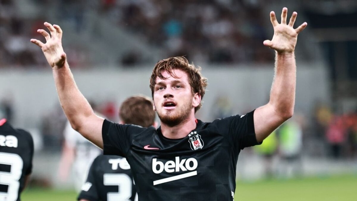 Avrupa’da 100. galibiyet: Beşiktaş deplasmanda avantajı kaptı