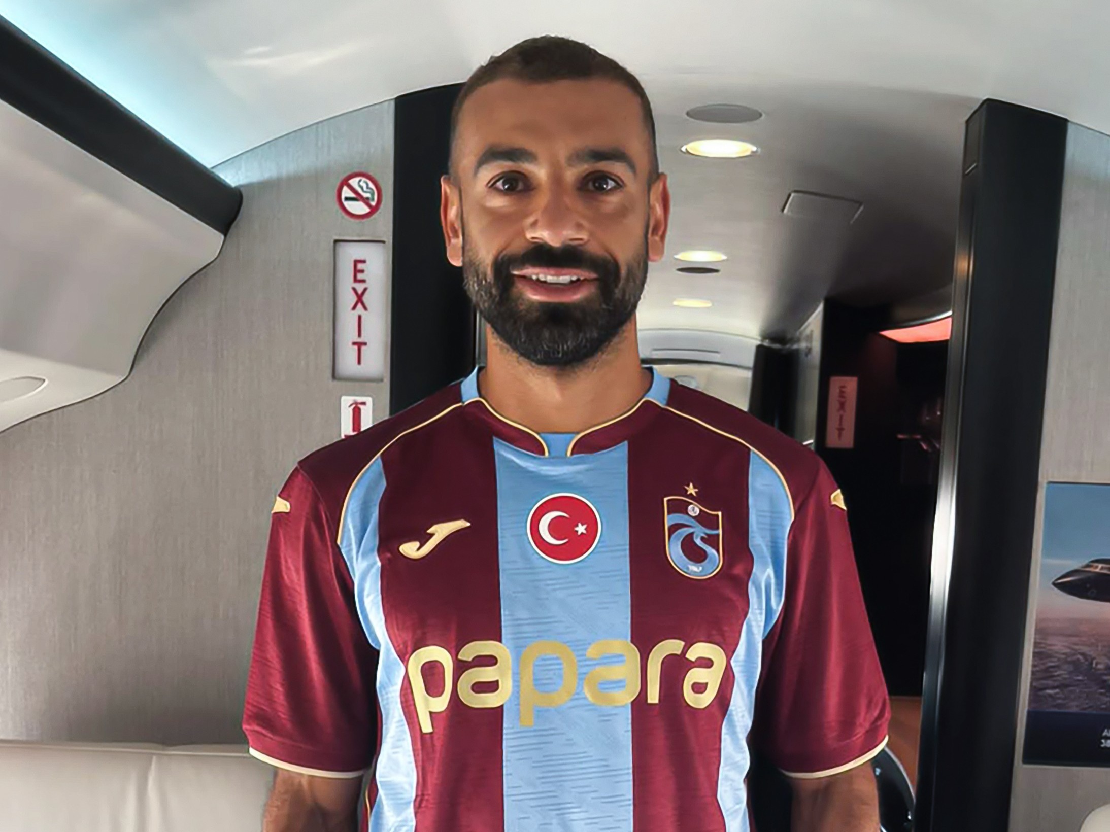 Salah formayı giydi: Bize her yer Trabzon