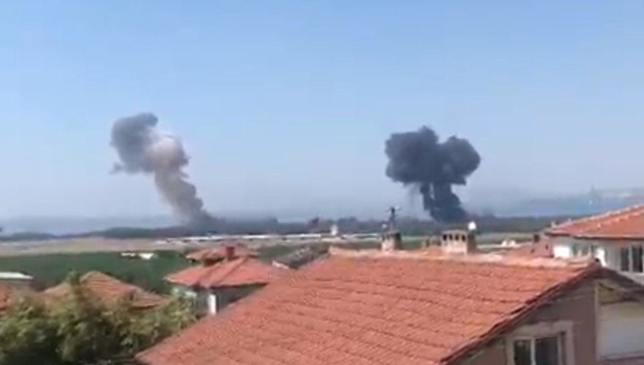 MSB duyurdu: Yalova’da F-16 düştü, pilot paraşütle atladı