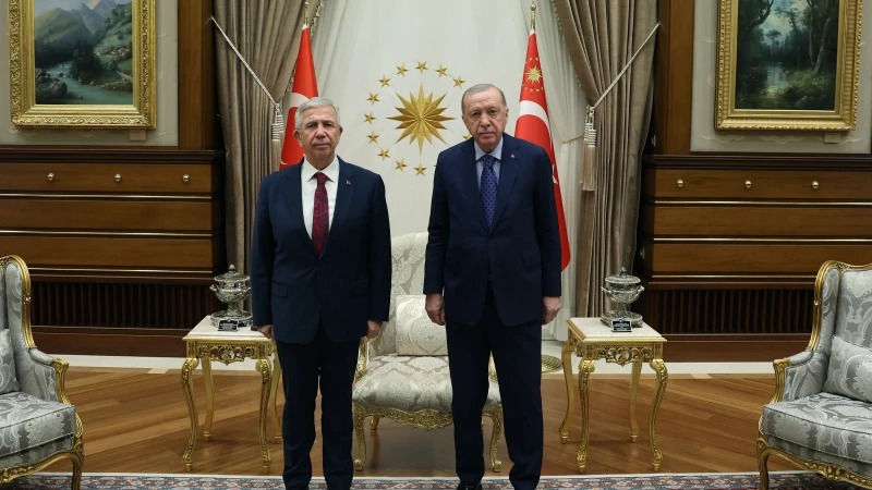 Erdoğan ile Mansur Yavaş görüştü: ‘Projeleri arz ettik’