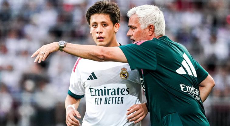 Mourinho’dan Arda Güler yorumu: ‘Fenerbahçe’de sıra dışı ışığını görmüştüm, jenerasyonunun en iyilerinden’