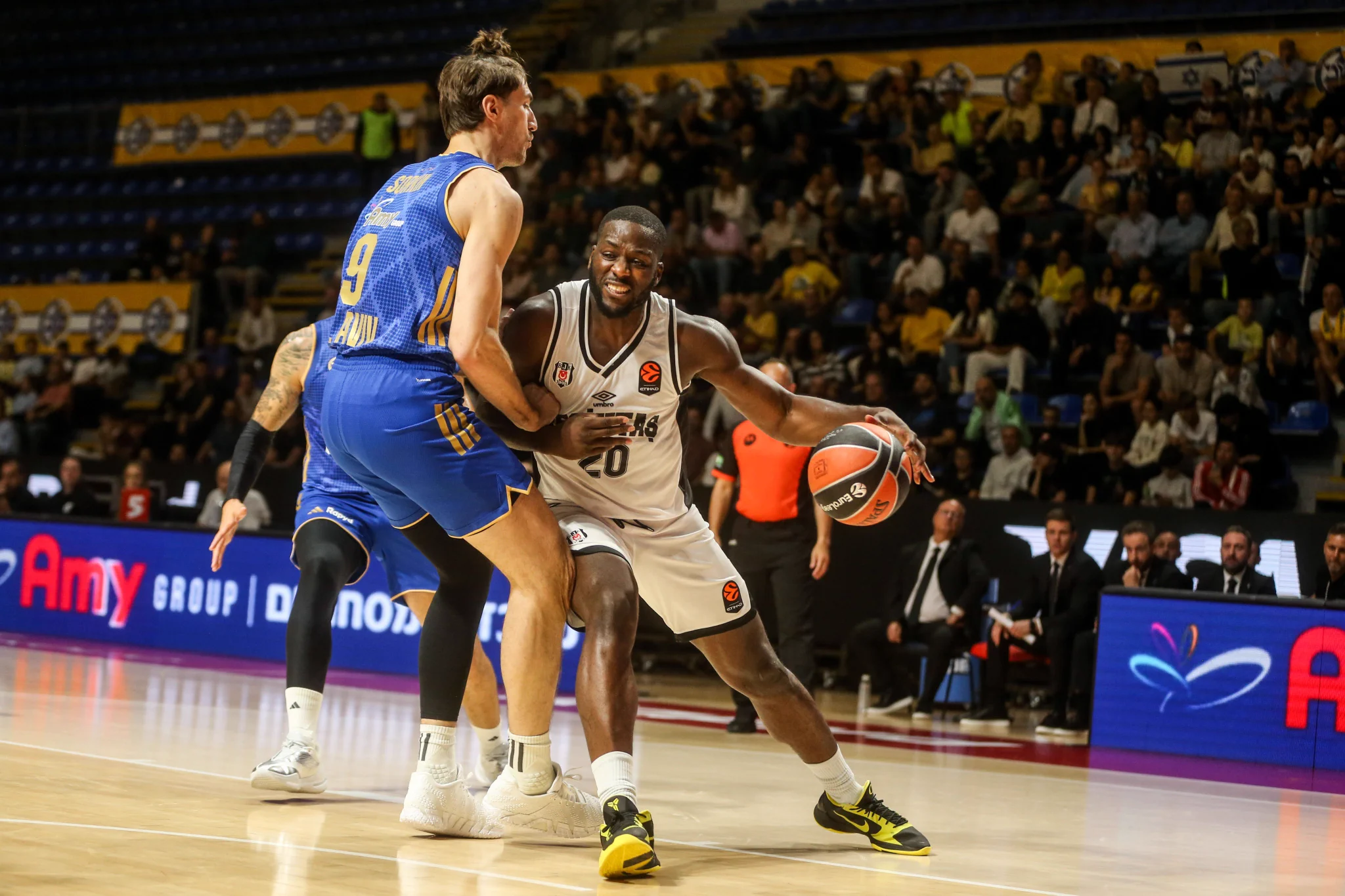 Beşiktaş’tan 13 yıl sonra gelen galibiyet: Maccabi’ye 109 sayı
