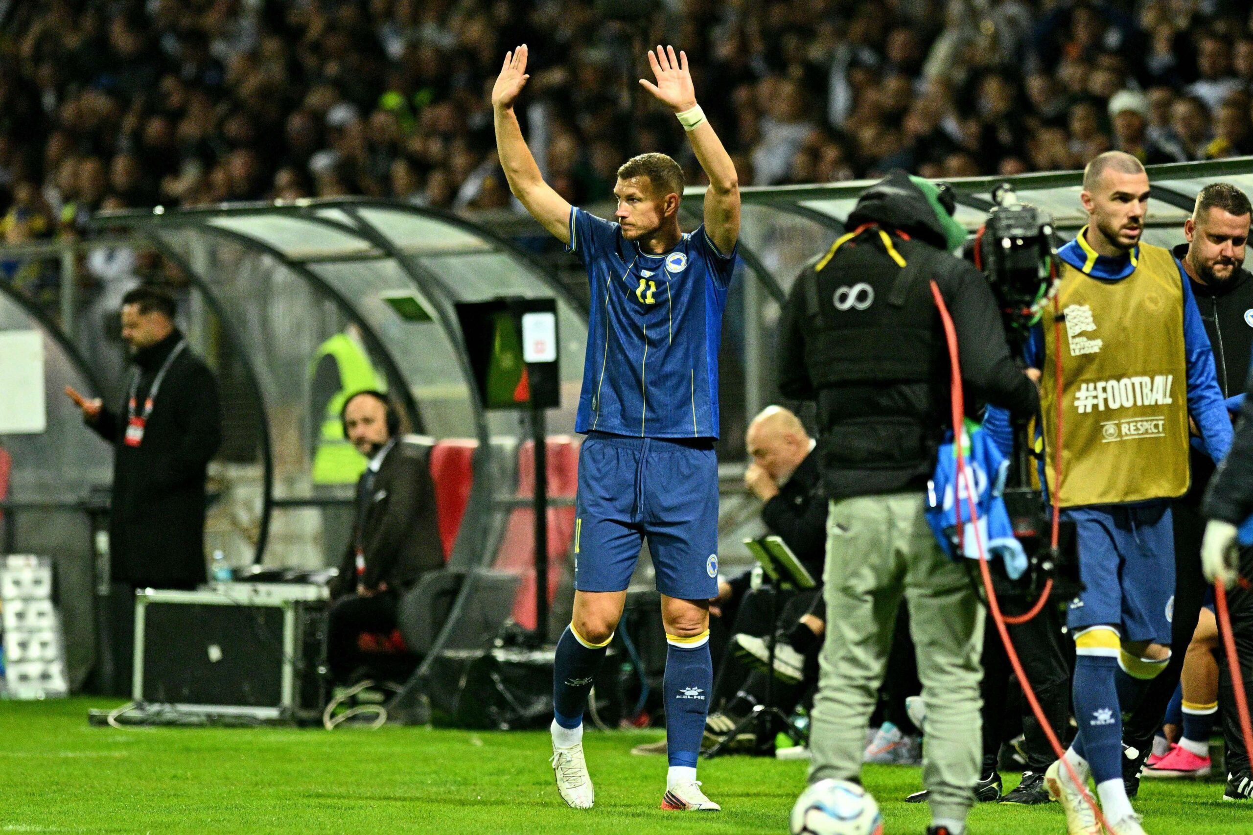 Edin Dzeko milli takıma veda etti: 152 maç, 73 gol