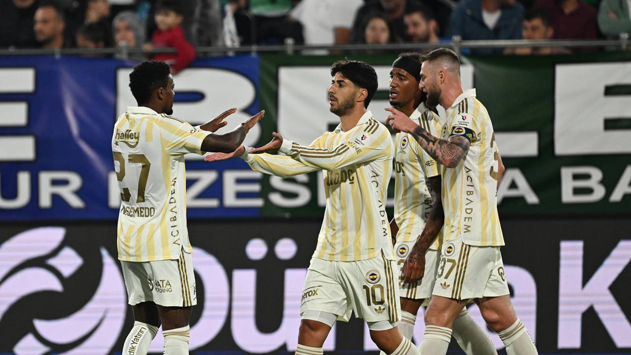 Fenerbahçe, Rize’de 3 golle kazandı